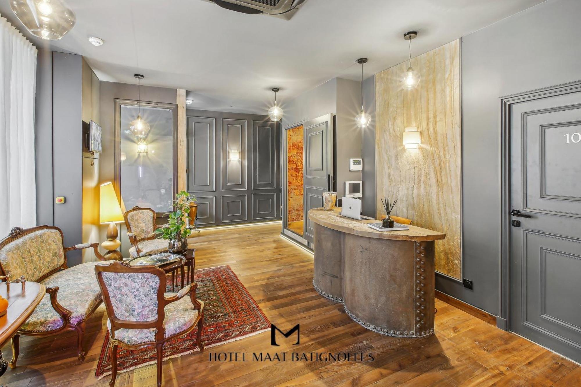 Hotel Maat Batignolles Paris Exterior foto